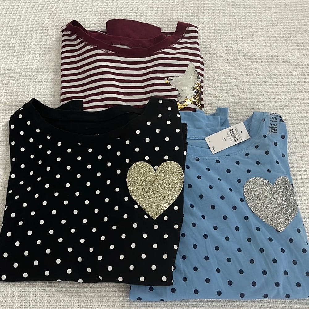 Justice girls Long Sleeve Shirts